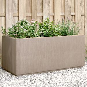 vidaXL vil&aacute;gosbarna polipropil&eacute;n kerti &uuml;ltetől&aacute;da 80 x 36 x 35 cm