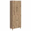 vidaXL Szekr&eacute;ny szett 2 pcs 66 x 34,5 x 95 cm Szerelt Fa