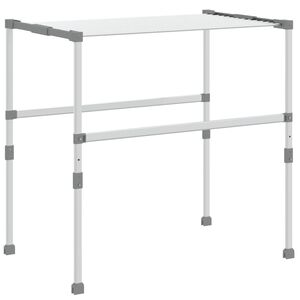 vidaXL alum&iacute;nium sz&aacute;r&iacute;t&oacute; 83 x (50-55) x (40-85) cm