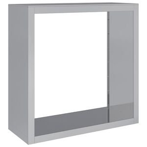 vidaXL horganyzott ac&eacute;l tűzifat&aacute;rol&oacute; 100 x 40 x 100 cm
