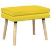 vidaXL K&eacute;ttag&uacute; pad Vil&aacute;gos s&aacute;rga 60 x 40 x 46 cm Sz&ouml;vet