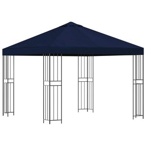 vidaXL Pavilon 3 x 3 m K&eacute;k Poli&eacute;szter &eacute;s ac&eacute;l 190 gsm