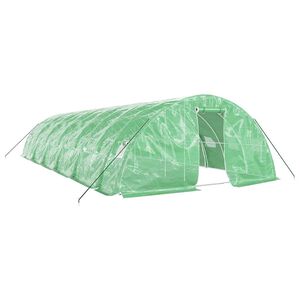 vidaXL z&ouml;ld ac&eacute;lv&aacute;zas melegh&aacute;z 60 m&sup2; 12 x 5 x 2,3 m