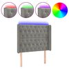 vidaXL vil&aacute;gossz&uuml;rke b&aacute;rsony LED-es fejt&aacute;mla 103x16x118/128 cm