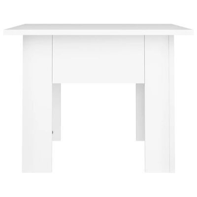 vidaXL fehér forgácslap dohányzóasztal 55 x 55 x 42 cm