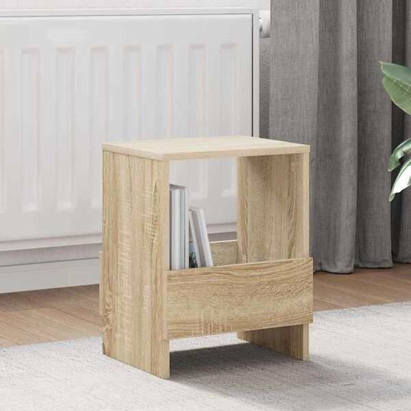 vidaXL Magazin &aacute;llv&aacute;ny 2 pcs Sonoma t&ouml;lgy 35 x 30 x 45 cm