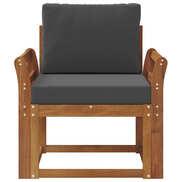 vidaXL K&uuml;lt&eacute;ri kanap&eacute; T&ouml;m&ouml;r ak&aacute;cfa &eacute;s poli&eacute;szter Term&eacute;szetes