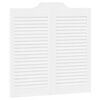 vidaXL Lengő Ajt&oacute;k Feh&eacute;r 80 x 40 cm T&ouml;m&ouml;r Fenyőfa