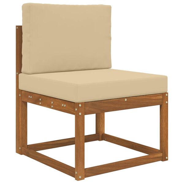 vidaXL K&uuml;lt&eacute;ri kanap&eacute; p&aacute;rna 2 pcs B&eacute;zs Poli&eacute;szter