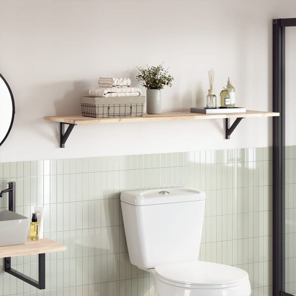 vidaXL t&ouml;m&ouml;r ak&aacute;cfa t&eacute;glalap alak&uacute; asztallap 120 x 40 x 2 cm