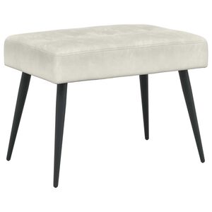 vidaXL Gombos varr&aacute;s&uacute; pad Kr&eacute;msz&iacute;nű 60 x 40 x 45 cm B&aacute;rsony
