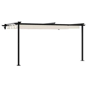 vidaXL Pavilon 400 x 300 x 200 cm Kr&eacute;msz&iacute;nű Poli&eacute;szter