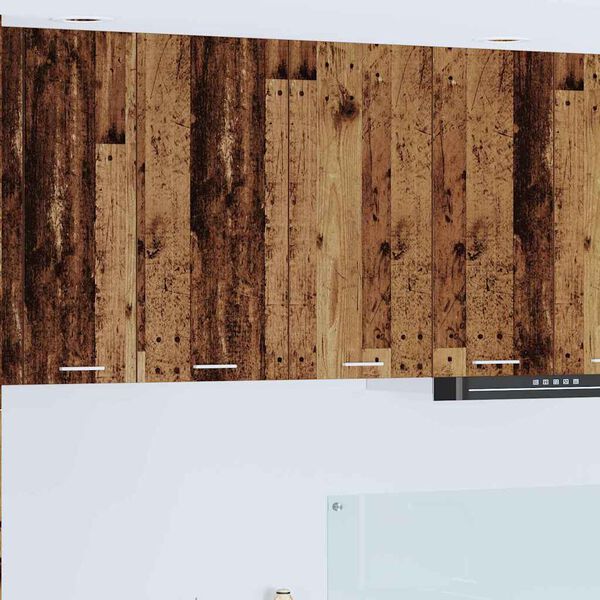 vidaXL F&uuml;ggő szekr&eacute;ny t&aacute;rol&oacute;val &Ouml;reg fa 80 x 31 x 80 cm Faanyag