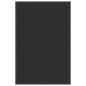 vidaXL l&aacute;bt&ouml;rlő fekete 60x90 cm