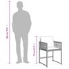 vidaXL 11 r&eacute;szes vil&aacute;gossz&uuml;rke polyrattan kerti &uuml;lőgarnit&uacute;ra p&aacute;rn&aacute;kkal