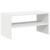 vidaXL feh&eacute;r cipőtart&oacute; &aacute;llv&aacute;ny halmozhat&oacute; 60 x 30 x 30,5 cm