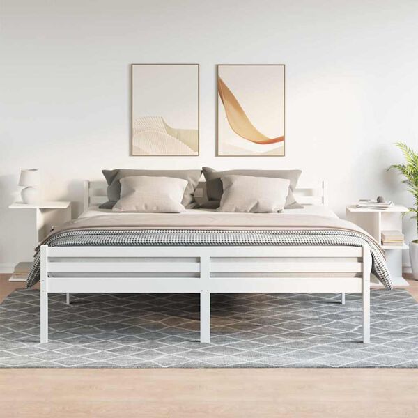 vidaXL &eacute;jjeliszekr&eacute;nyek 2 db feh&eacute;r 46,5x29x61 cm g&eacute;pelt fa