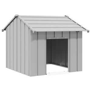 vidaXL Kutyah&aacute;z tetővel 85x107x81 cm horganyzott ac&eacute;l
