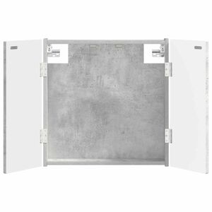 vidaXL Darts szekr&eacute;ny ALKMAAR Betonsz&uuml;rke 52,5 x 10,5 x 53,5 cm