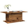 vidaXL antik fa sz&iacute;nű szerelt fa doh&aacute;nyz&oacute;asztal 102 x 55,5 x 40 cm