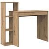 vidaXL Asztal Artisan t&ouml;lgy Szerelt Fa 100 x 40 x 90 cm