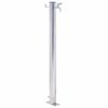 vidaXL kerek rozsdamentes ac&eacute;l kerti oszlop t&iacute;pus&uacute; v&iacute;zcsap 60 cm