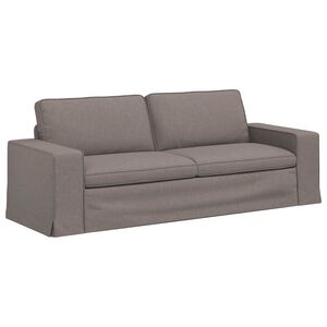 vidaXL Kanap&eacute; T&oacute;psz&iacute;nű 222 x 80 x 82 cm sz&ouml;vet