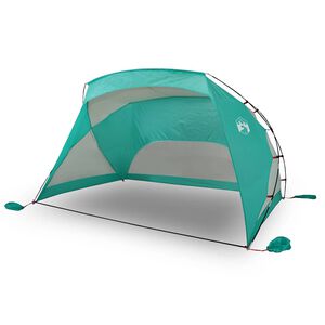 vidaXL tengerz&ouml;ld 185T poli&eacute;szter strands&aacute;tor 274 x 178 x 170/148 cm
