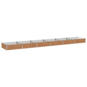 vidaXL Emelt kert &aacute;gy&aacute;s Fa barna 480 x 80 x 24 cm