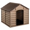 vidaXL barna polipropil&eacute;n kutyah&aacute;z 86x84x82 cm