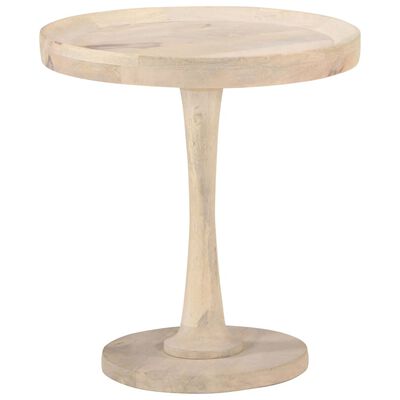 vidaXL tömör mangófa kisasztal Ø50 x 55 cm