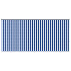 vidaXL K&uuml;lt&eacute;ri Rol&oacute; 90% UV Blokkol&aacute;s K&eacute;k &eacute;s Feh&eacute;r Cs&iacute;kos 400 x 230 cm