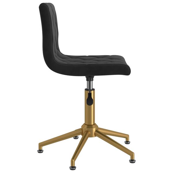 vidaXL fekete b&aacute;rsony forg&oacute; &eacute;tkezősz&eacute;k