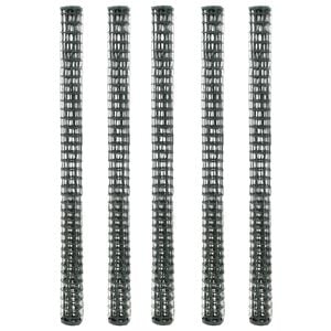 vidaXL 5 db z&ouml;ld HDPE kerti ker&iacute;t&eacute;s h&aacute;l&oacute; 1 x 1,2 m