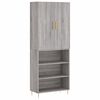 vidaXL sz&uuml;rke sonoma szerelt fa magasszekr&eacute;ny 69,5 x 34 x 180 cm