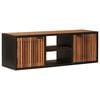 vidaXL TV szekr&eacute;ny 105 x 30 x 35 cm T&ouml;m&ouml;r Mang&oacute;fa &eacute;s Műszaki Fa