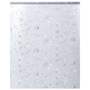vidaXL matt vir&aacute;gminta PVC ablakf&oacute;lia 45 x 500 cm