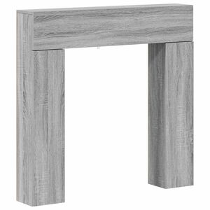 vidaXL Kandall&oacute;keret Sz&uuml;rke Sonoma 102 x 18 x 100,5 cm Szerelt Fa