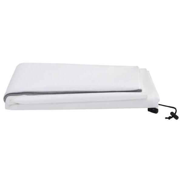 vidaXL n&ouml;v&eacute;nyv&eacute;dő huzat cipz&aacute;rral 70 g/m&sup2; 3,93x3,5 m