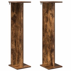 vidaXL N&ouml;v&eacute;ny&aacute;llv&aacute;ny F&uuml;st&ouml;lt T&ouml;lgy 25 x 25,5 x 100,5 cm M&eacute;rn&ouml;ki fa