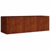 vidaXL corten ac&eacute;l kerti magas&aacute;gy&aacute;s 120 x 40 x 40 cm