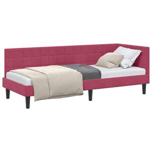 vidaXL Sarok&aacute;gy keret Bord&oacute; 80 x 200 cm B&aacute;rsony