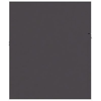vidaXL szürke forgácslap mosdószekrény 100 x 38,5 x 46 cm