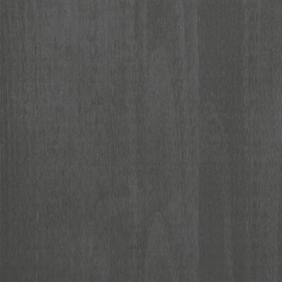 vidaXL HAMAR sötétszürke tömör fenyőfa tálalóasztal 90 x 35 x 90 cm