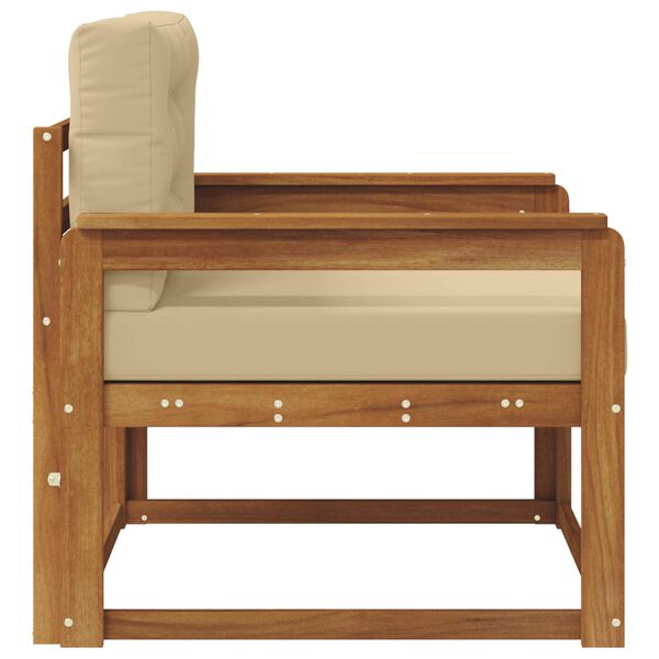 vidaXL K&uuml;lt&eacute;ri k&ouml;z&eacute;pső kanap&eacute; T&ouml;m&ouml;r Ak&aacute;cfa Term&eacute;szetes