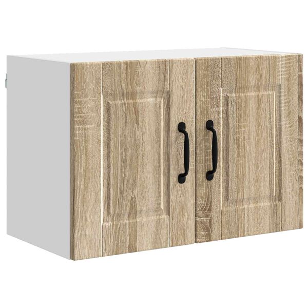 vidaXL Konyhaszekr&eacute;ny polcokkal Sonoma t&ouml;lgy 60 x 31 x 40 cm Faanyag