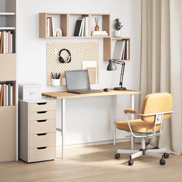 vidaXL t&ouml;m&ouml;r t&ouml;lgyfa t&eacute;glalap alak&uacute; asztallap kezeletlen 120x50x2,5 cm