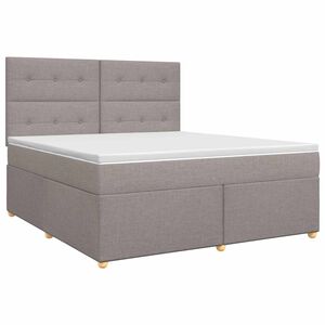 vidaXL Boxspring &aacute;gy matraccal T&oacute;psz&iacute;nű 160 x 200 cm Sz&ouml;vet