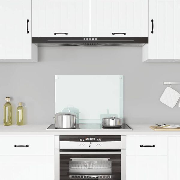 vidaXL tejszerű edzett &uuml;veg konyhai falburkol&oacute; 70 x 50 cm