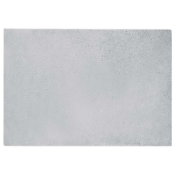 vidaXL Mű Ny&uacute;l Szőr Szőnyeg Olite Sz&uuml;rke 140 x 200 cm Poli&eacute;szter